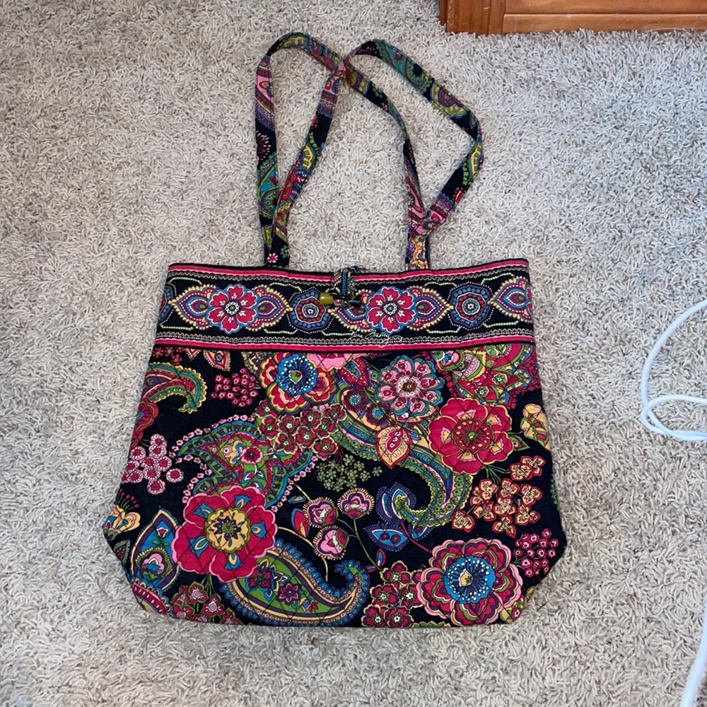 Vera Bradley tote bag Symphony in Hue (winter 2009)